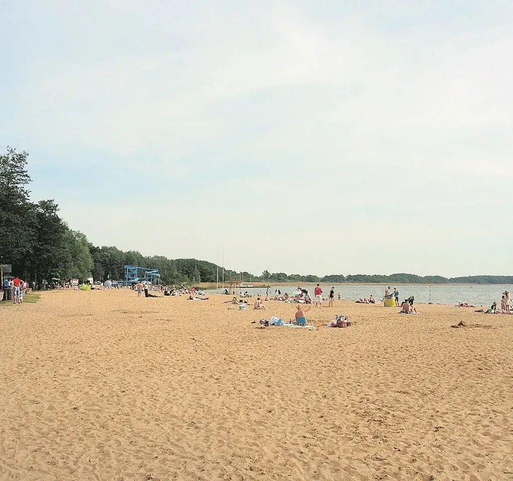 Jezioro Miedwie Stargard plaża