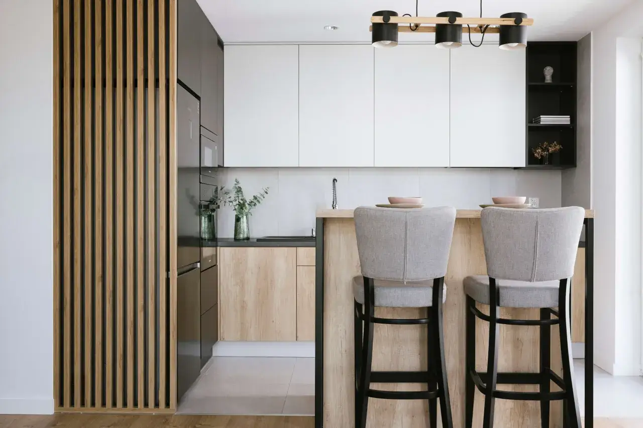 kuchnia lamele ścienne inspiracje