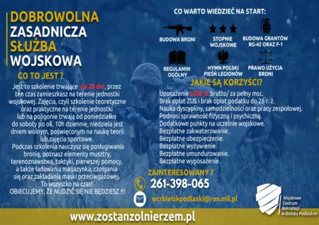 proces rekrutacji wojsko polskie, ścieżka kariery wojskowej