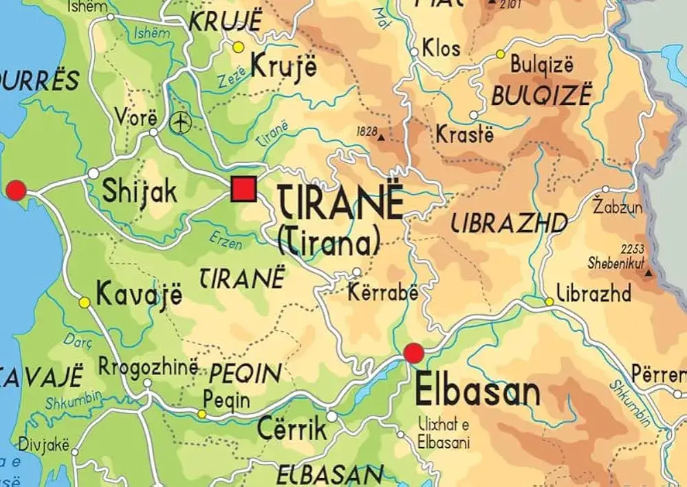 Zdjęcie Albania na mapie świata: gdzie leży ten fascynujący kraj?