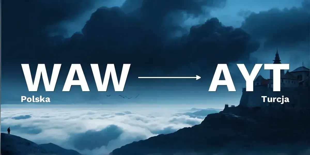 Zdjęcie Ile trwa lot z Warszawy do Antalyi? Zaskakujące fakty o czasie przelotu