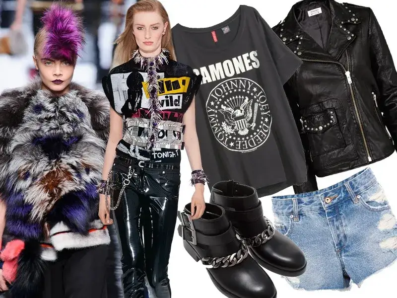 Zdjęcie Rockowa stylizacja na imprezę: Stw&oacute;rz look, kt&oacute;ry elektryzuje!