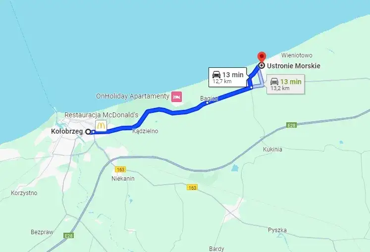 Zdjęcie Ile kosztuje taxi z Kołobrzegu do Ustronia Morskiego? Sprawdź ceny!