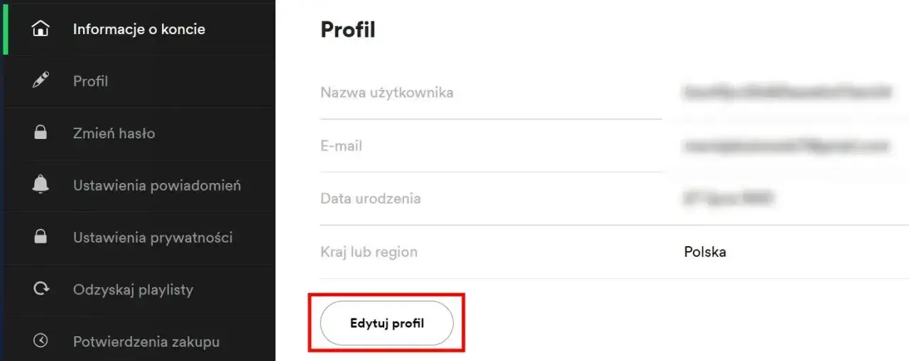 Zdjęcie Jak zmienić email na Spotify i uniknąć problemów z kontem