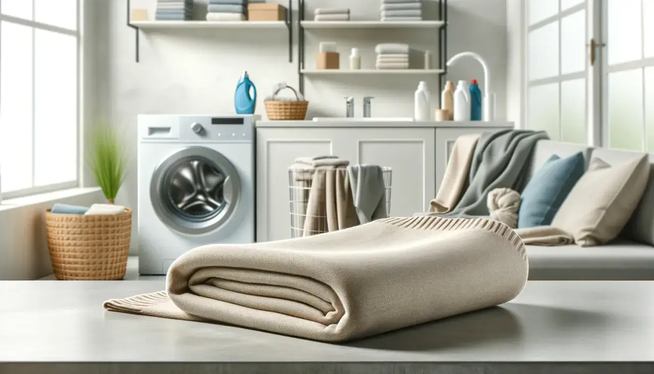 Zdjęcie Jak pozbyć się sierści z koca - skuteczne metody na czysty koc