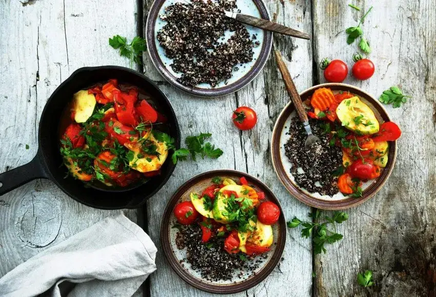 Zdjęcie Jakie wegetariańskie produkty spożywcze są bogate w białko i żelazo?