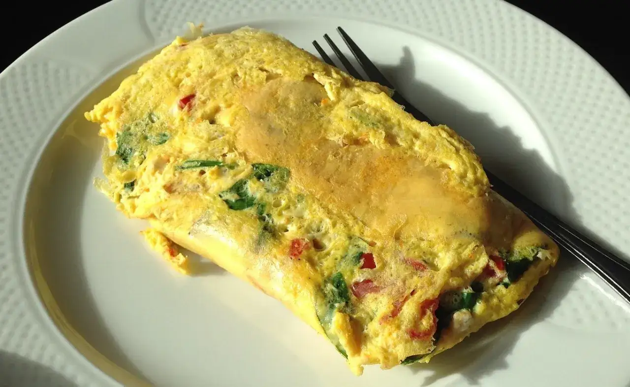 omlet z 2 jajek kalorie