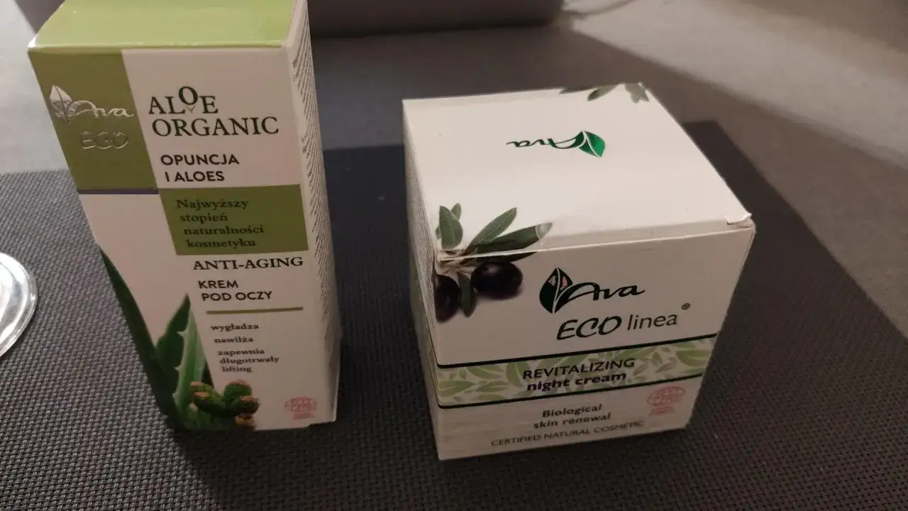 Opakowanie Ava Eco Linea rewitalizujący krem na dzień