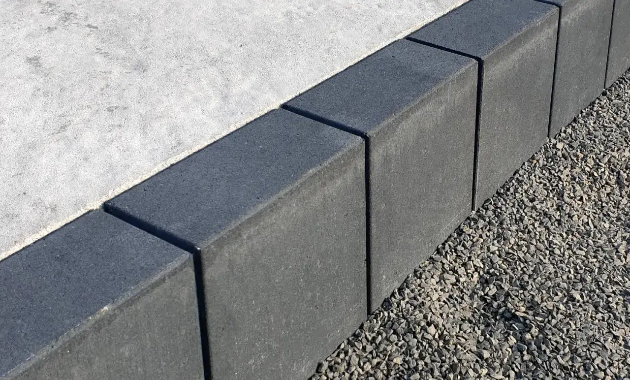 Estetyka krawężników betonowych i granitowych