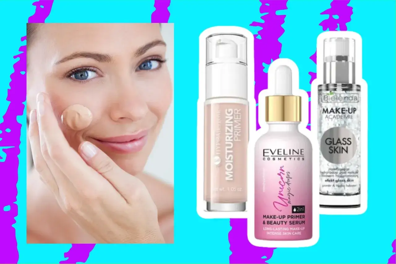 r&oacute;żne rodzaje baz pod makijaż do cery tłustej suchej mieszanej