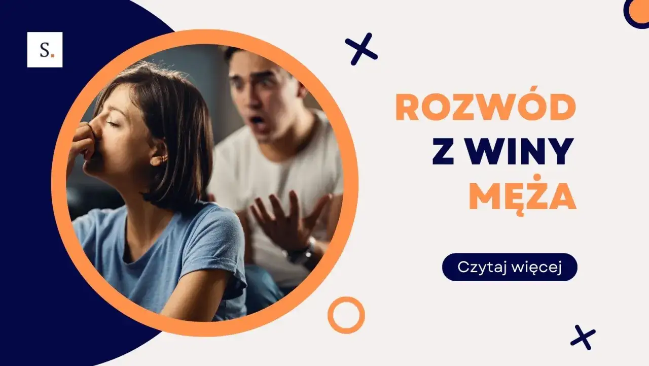 para kł&oacute;cąca się w sądzie, prawnicy, rozw&oacute;d z winy