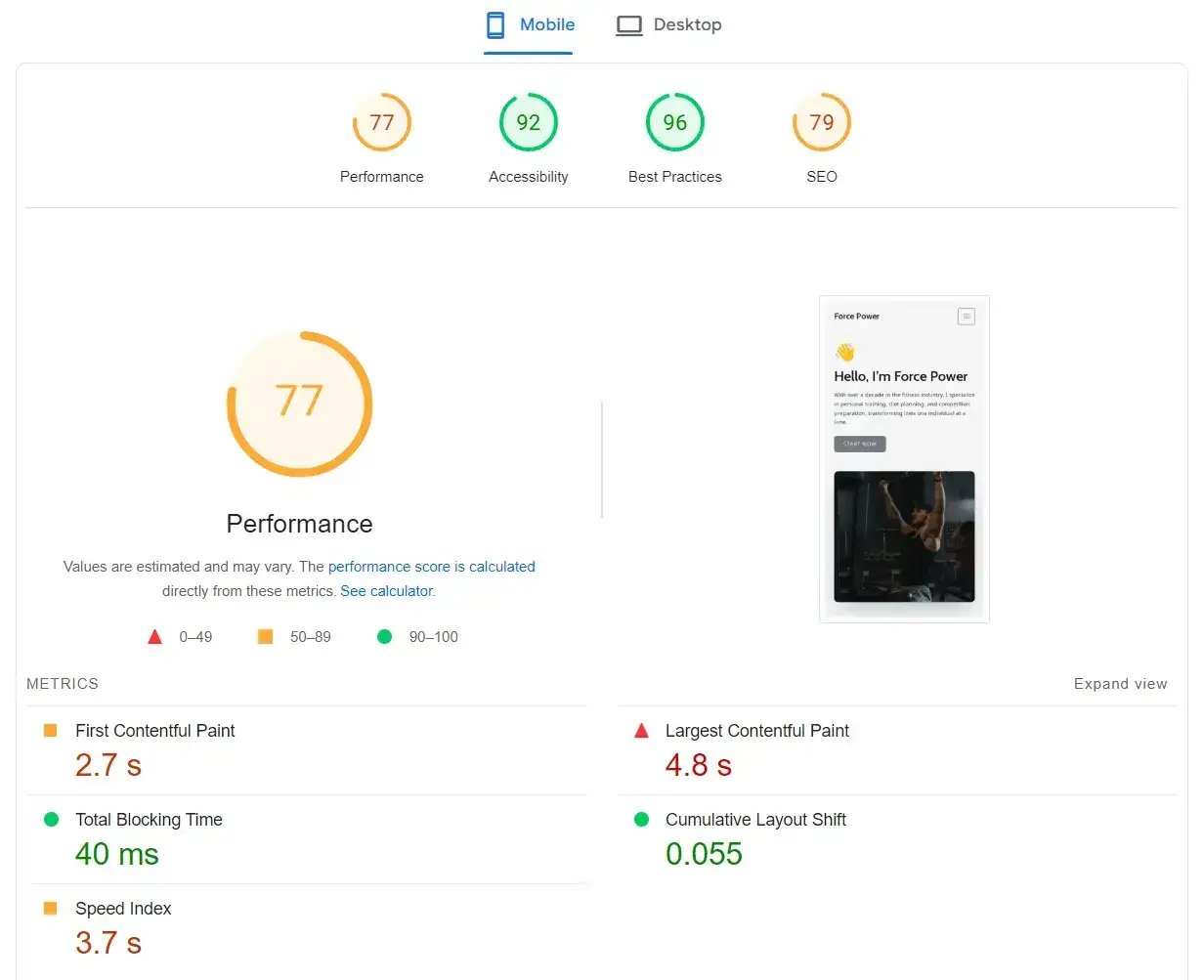 wordpress dashboard vs kreator stron