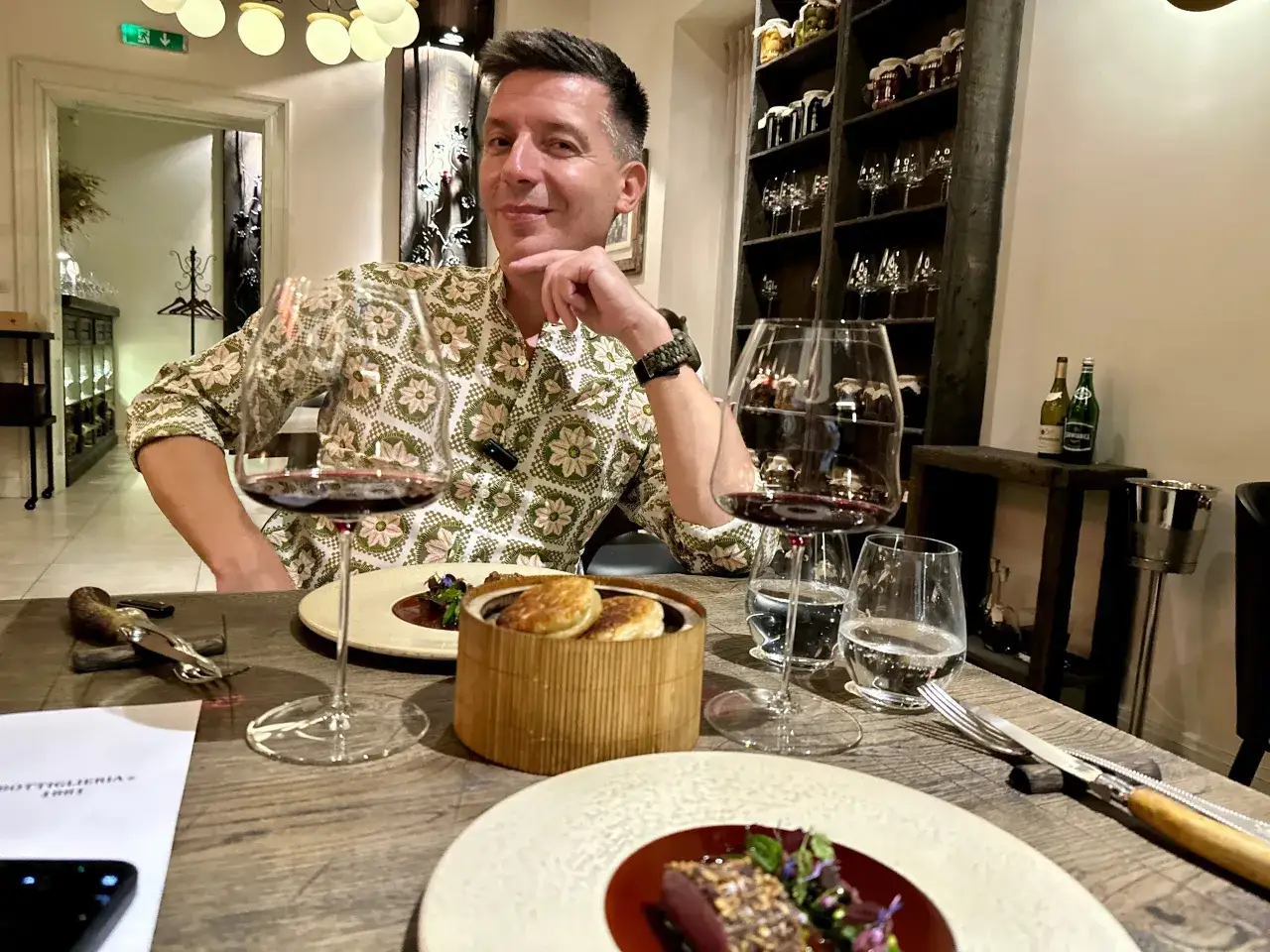 Wnętrze restauracji Bottiglieria 1881 Krak&oacute;w