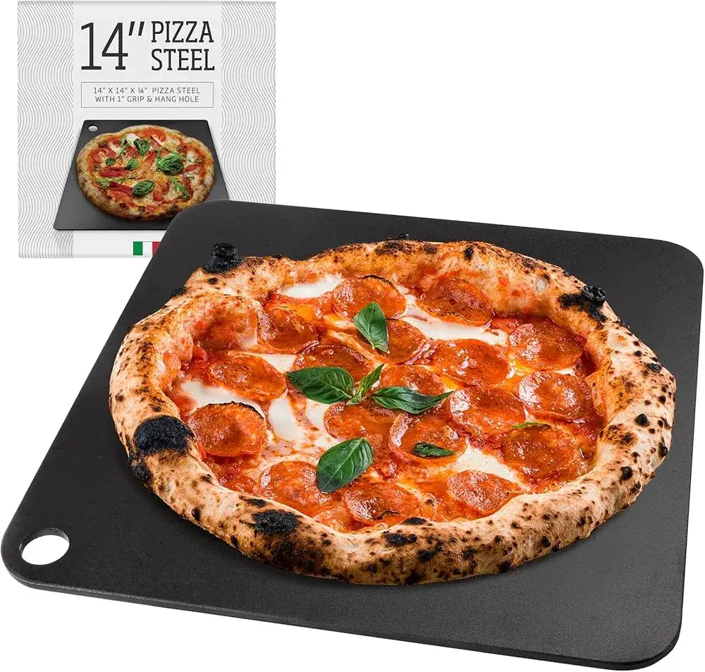 kamień do pizzy i stal do pizzy