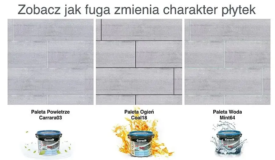 Dobór koloru fugi do płytek