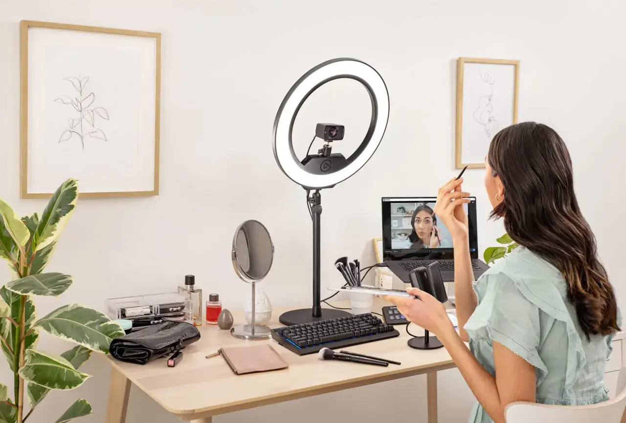 oświetlenie ścianki do zdjęć ring light