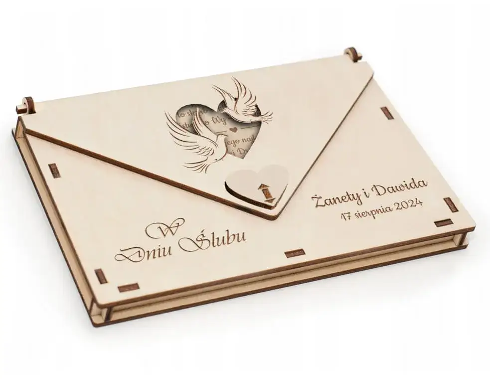 Koperty z pieniędzmi lub symboliczne opłaty ślubne