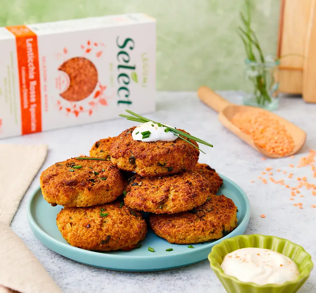 burger di lenticchie e spezie