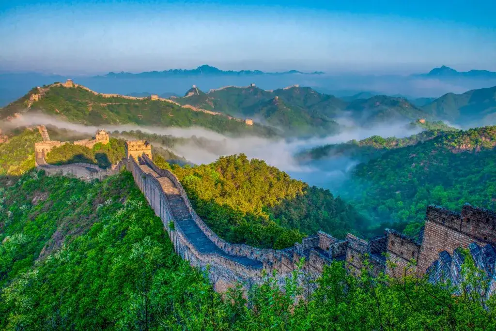 Wielki Mur Chiński panorama