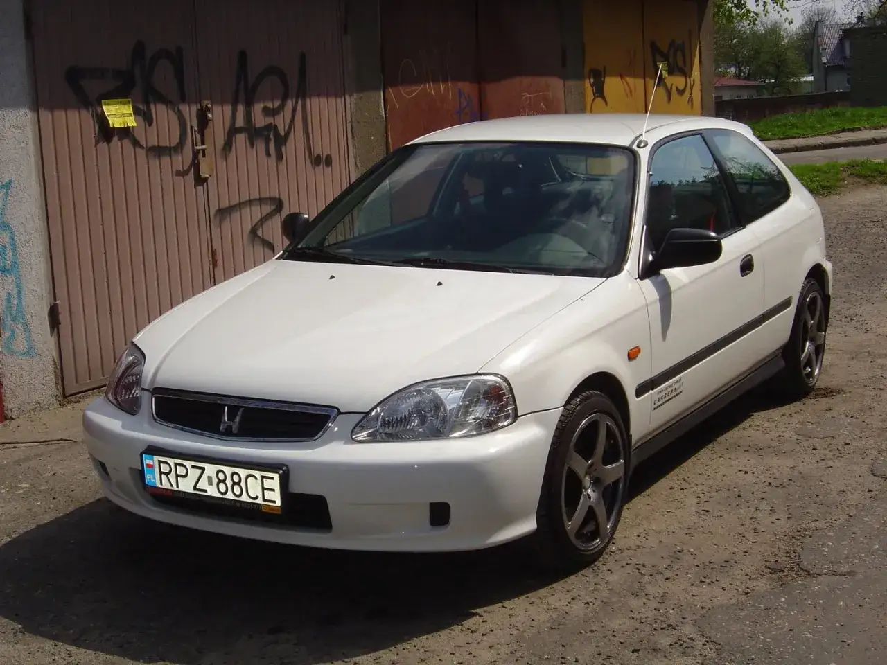 Honda Civic VI hatchback sedan coupe por&oacute;wnanie