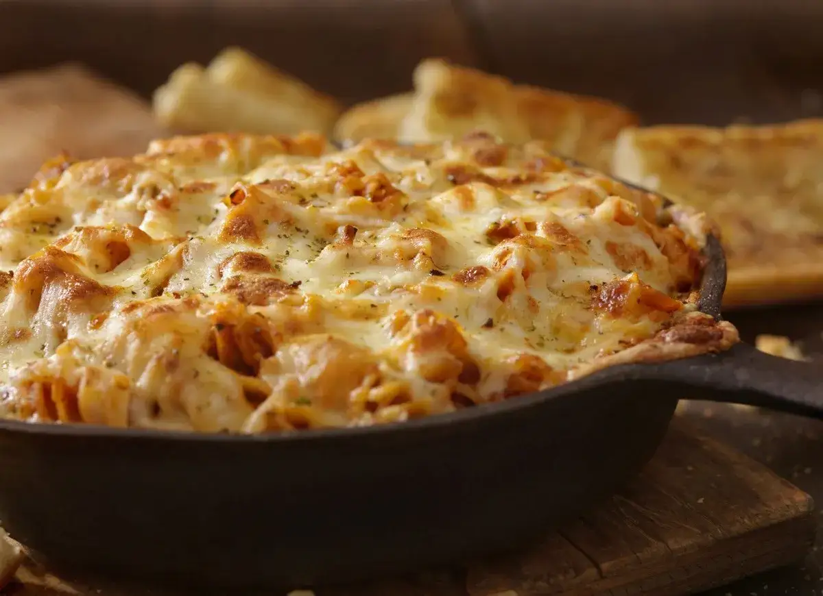 zapiekanka makaronowa z serem