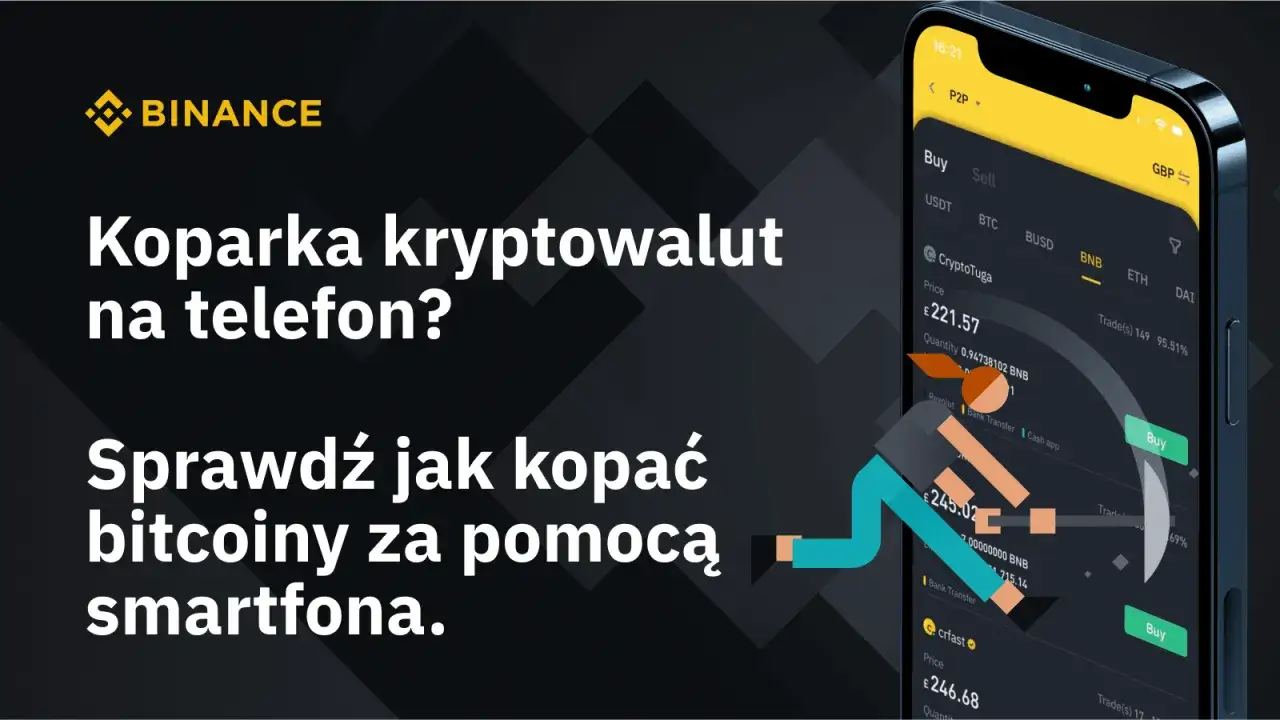kryptowaluty kopanie na telefonie smartfon