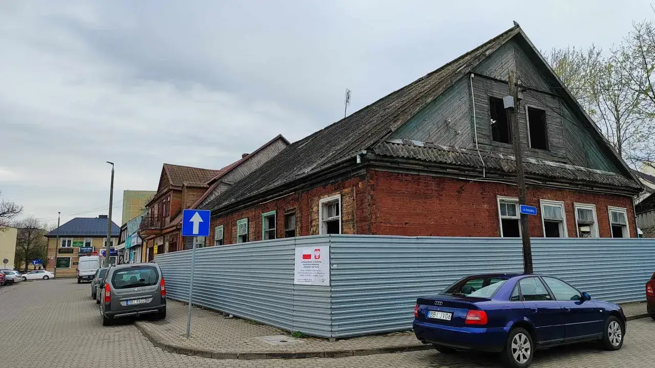 Drewniany dom, gdzie nagrywali 