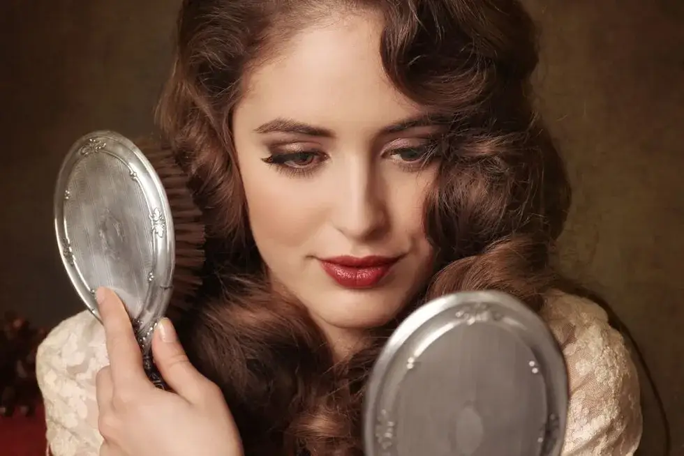 makijaż fryzura lata 20 flapper