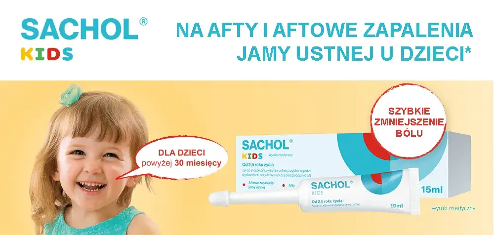 żele i spraye na zapalenie jamy ustnej u dziecka