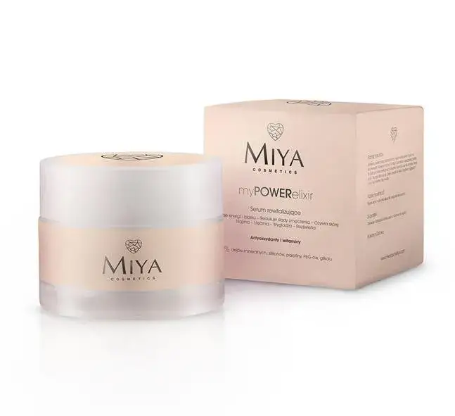 Flakon Miya myPOWERelixir oraz kluczowe składniki naturalne