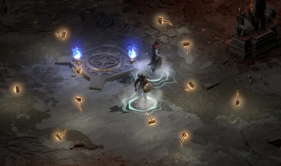 Diablo 2 Hammerdin gameplay