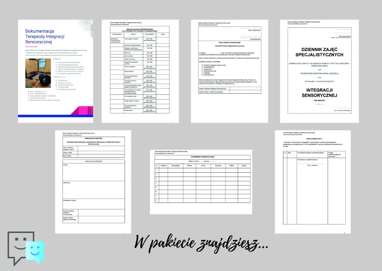 profesjonalna dokumentacja terapeutyczna TUS