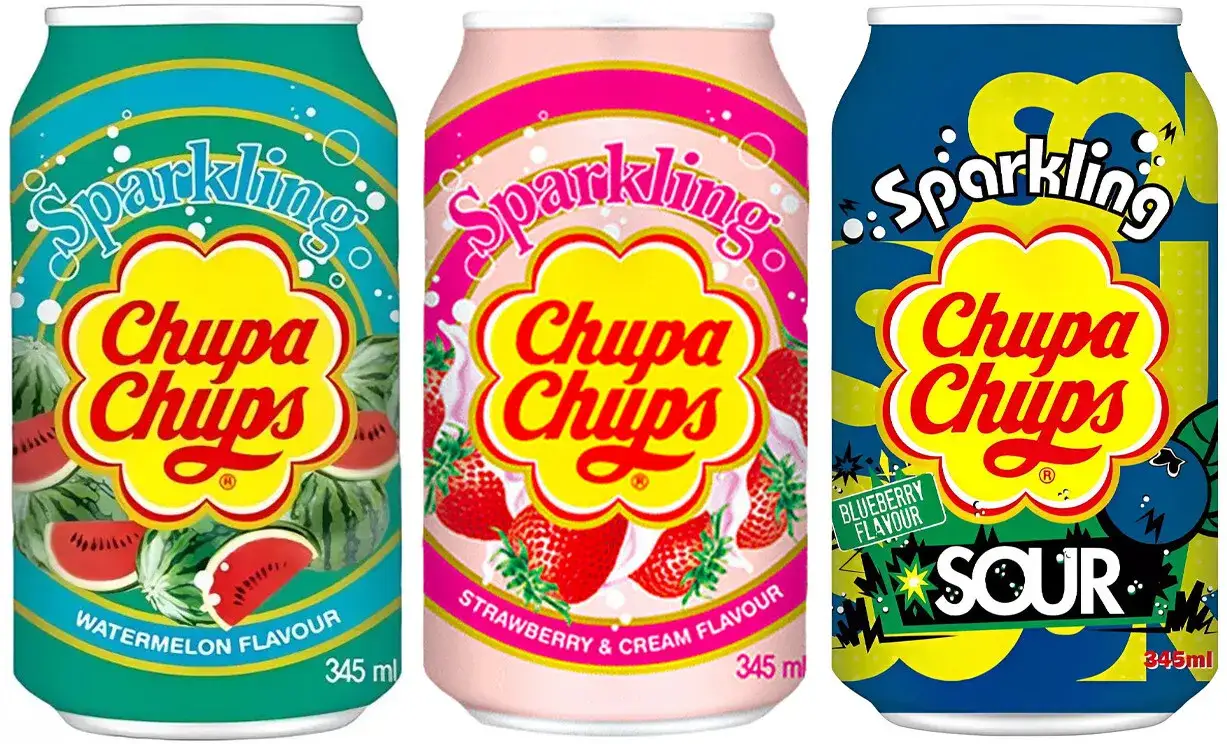 Napoje Chupa Chups różne smaki puszki