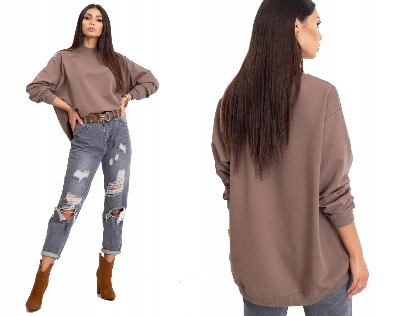 bluza bawełniana na co dzień, miękka bluza bawełniana