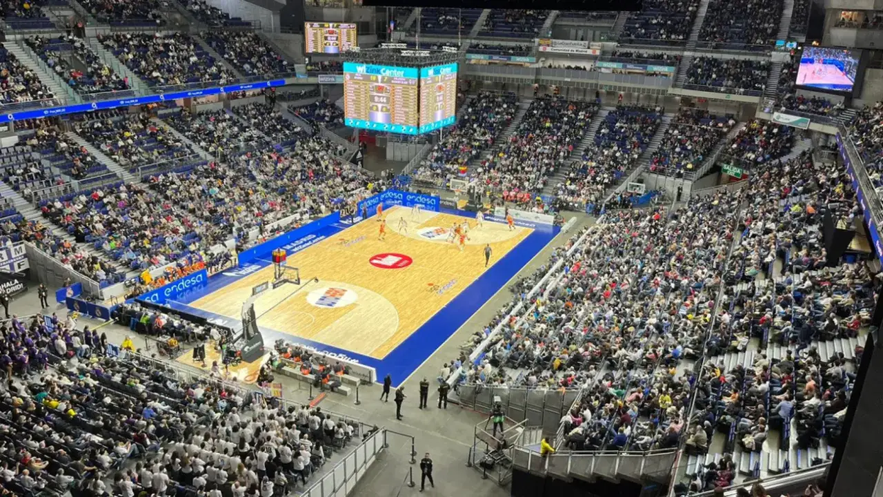 WiZink Center lleno partido baloncesto