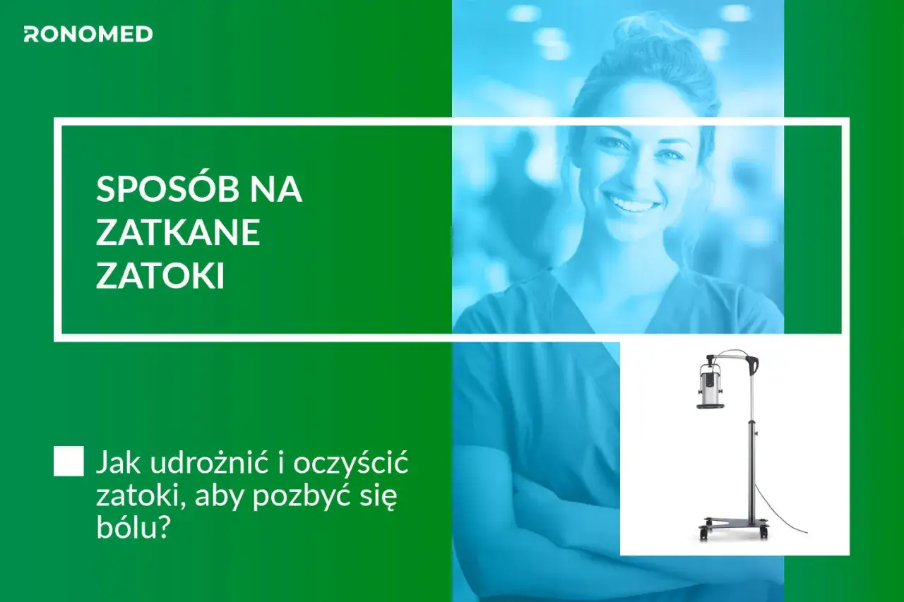 Jaka sól do inhalacji na zatoki? Udrożnij i oczyść zatoki, by pozbyć się bólu. Zdjęcie przedstawia uśmiechniętą kobietę i inhalator.
