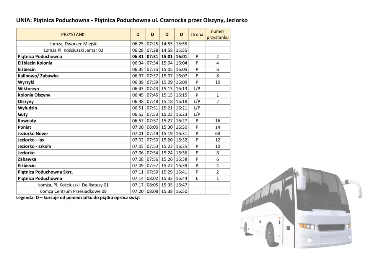 Autobus regionalny podkarpackie rozkład jazdy