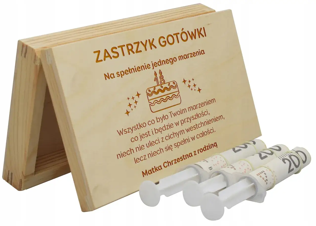 śmieszny prezent na 18 urodziny