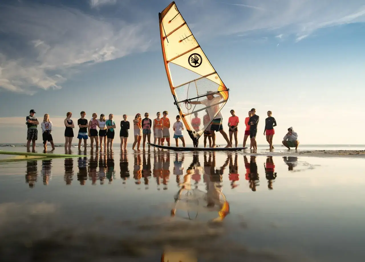 szkoła windsurfingu Półwysep Helski sezon