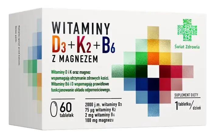 Suplementy witaminy D3 K2 magnez