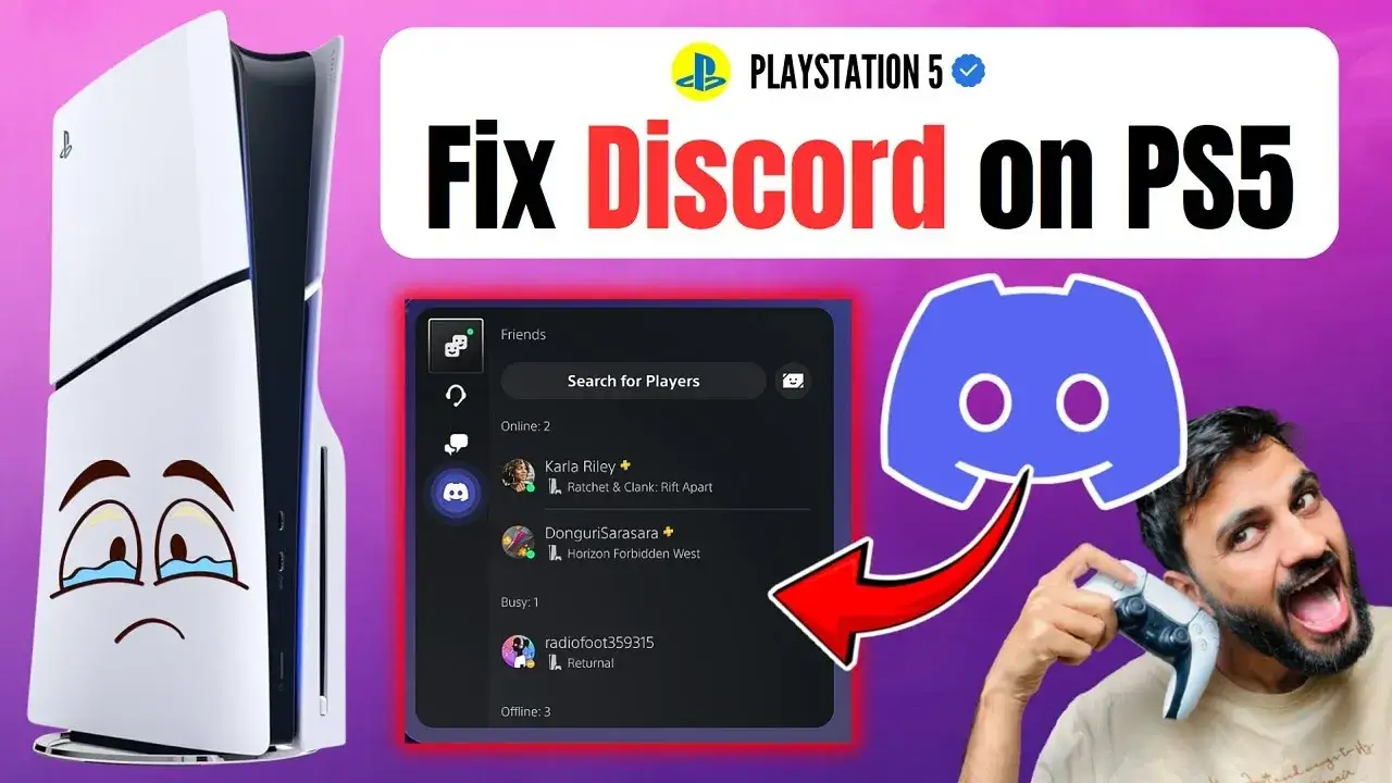 PS5 Discord troubleshooting