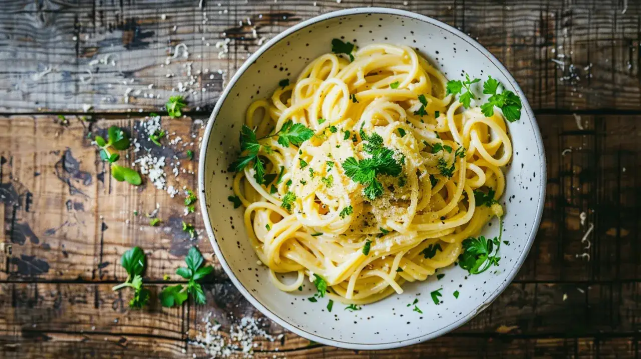 Zdjęcie Jak zrobić carbonarę wege? Przepis na pyszną wegańską carbonarę