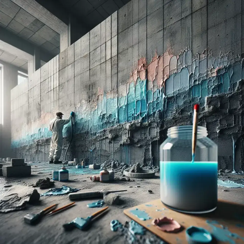 Zdjęcie Jak usunąć farbę z betonu - skuteczne metody i ważne wskazówki