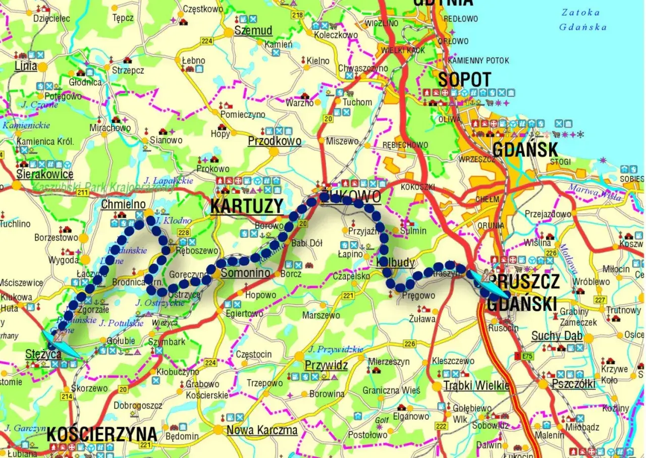 Zdjęcie Spływ kajakowy Radunia: najlepsze trasy i porady dla każdego