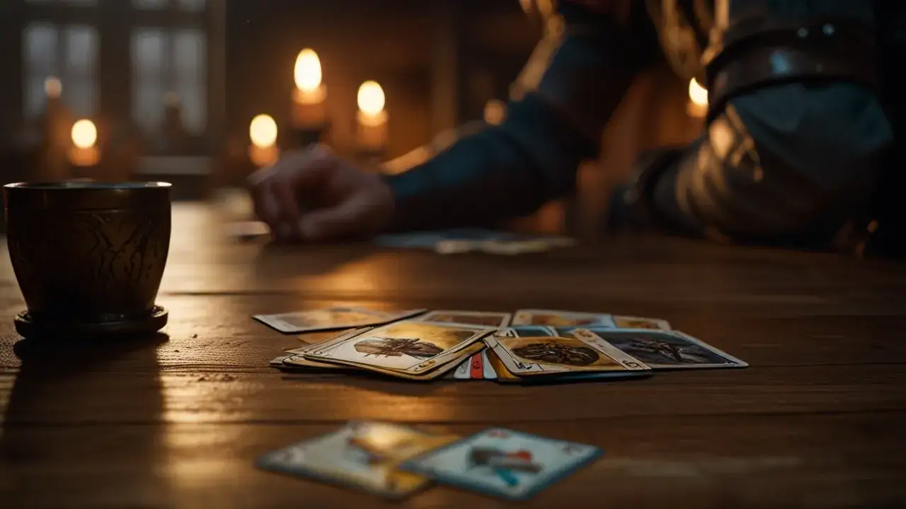 Zdjęcie Zostań mistrzem gwinta w Wiedźminie 3 i pokonaj przeciwników