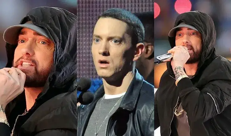 Zdjęcie Jak wygląda Eminem? Zaskakujące zmiany w jego wyglądzie na przestrzeni lat