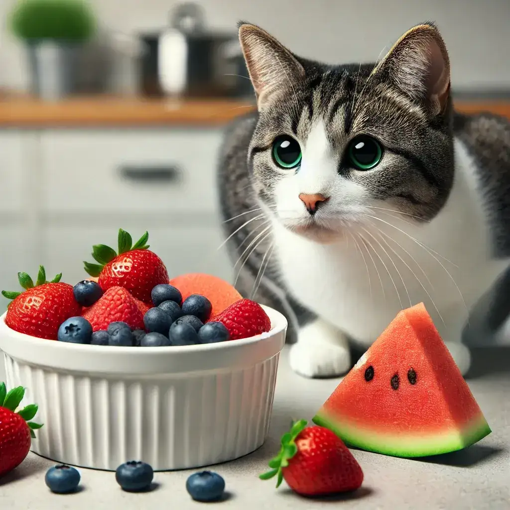 Zdjęcie Czy koty mogą jeść borówki? Bezpieczne ilości i ryzyko dla zdrowia