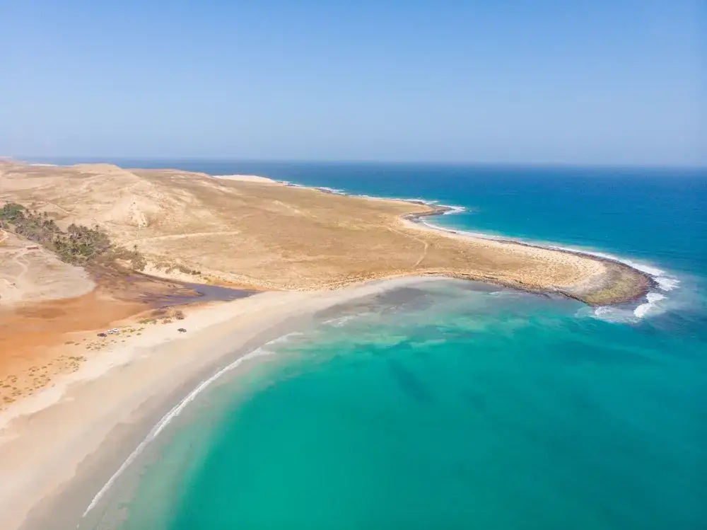 Plaże Sal i Boa Vista Wyspy Zielonego Przylądka