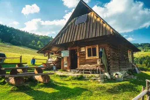 Bacówka u Bucka szałas pasterski Gorce
