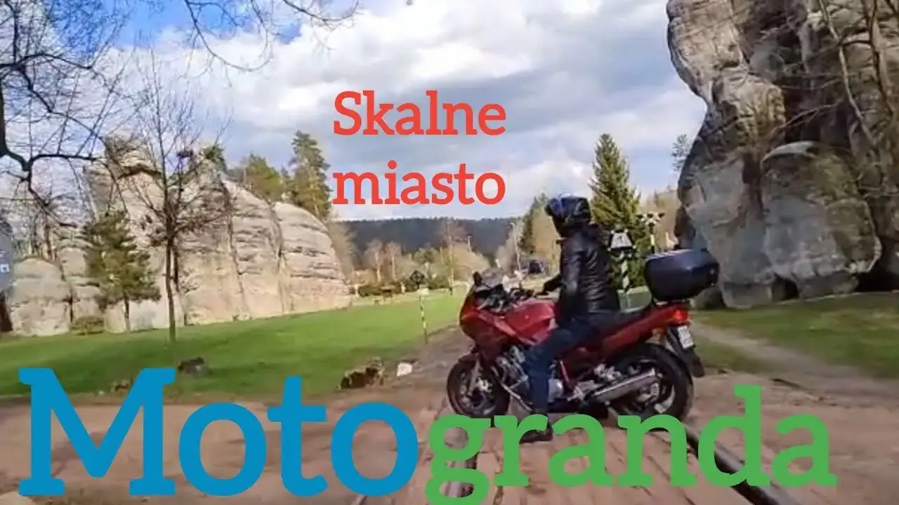 Czeski Raj motocykl skalne miasto